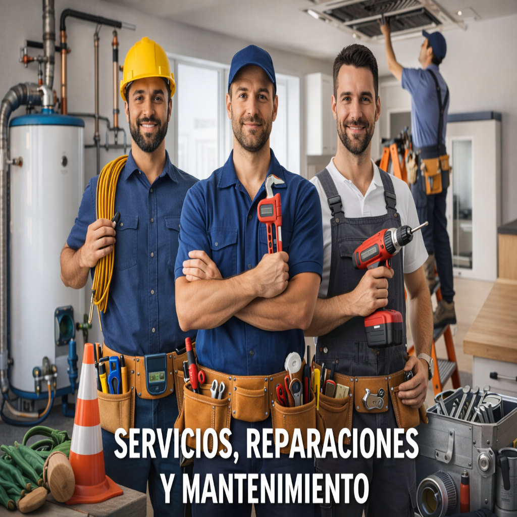 Servicios, Reparaciones y Mantenimiento