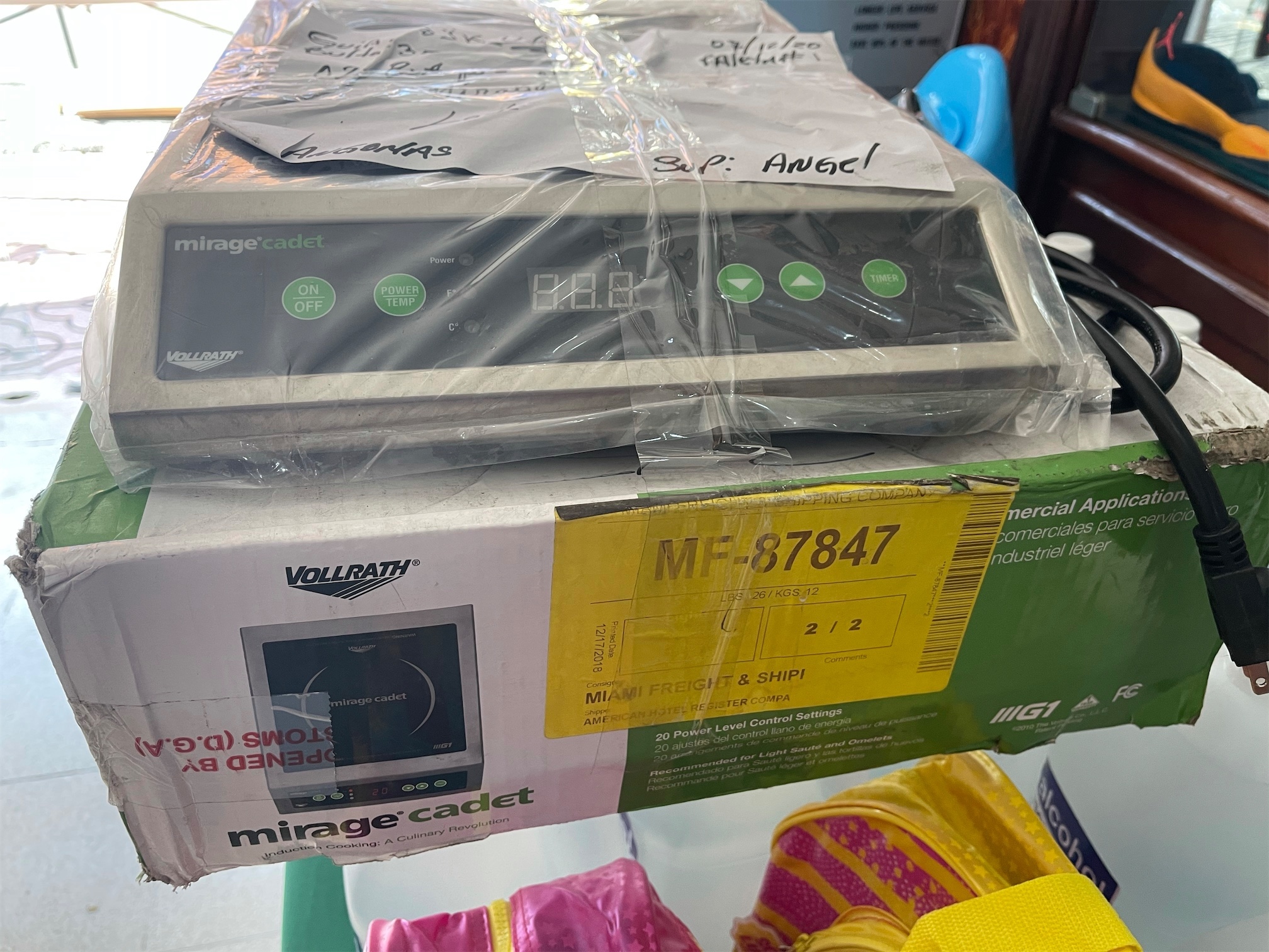 Estufa eléctrica MirageCadet – AL POR MAYOR Y AL DETALLE