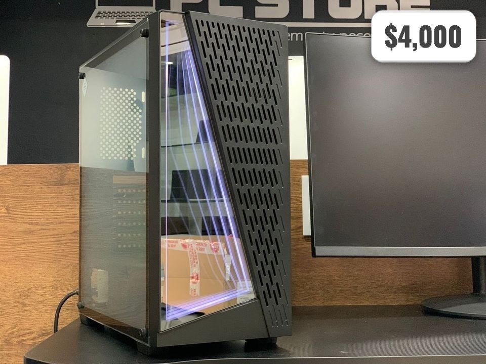 Case ATX, Panel frontal con luces RGB