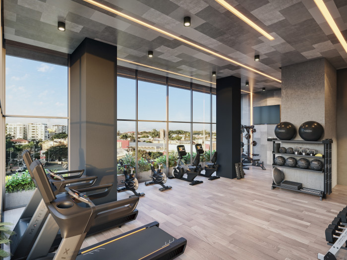 Apartamento amueblado en alquiler en Renacimiento, , Santo Domingo